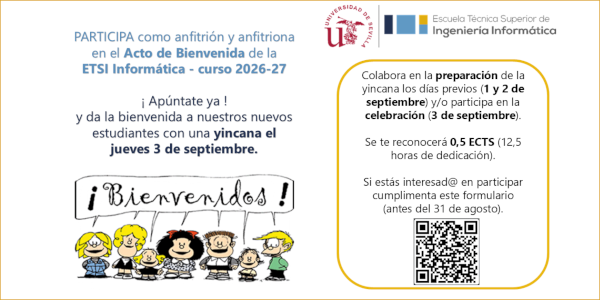 Si eres PDI o estudiante, inscríbete para participar en el acto de bienvenida a los estudiantes de nuevo ingreso